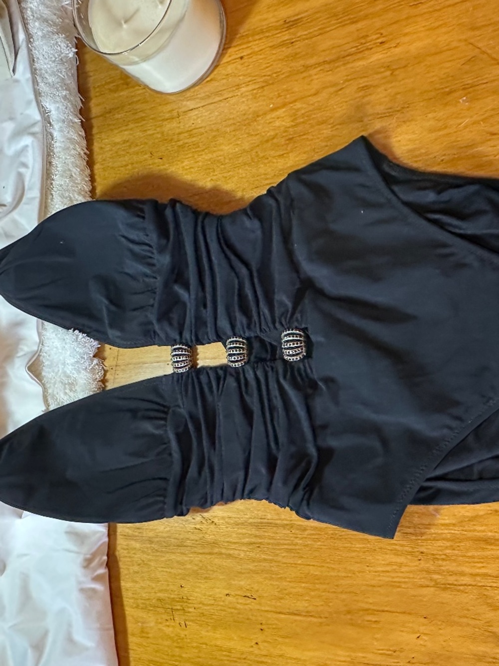 Gottex Black One Piece Swimsuit